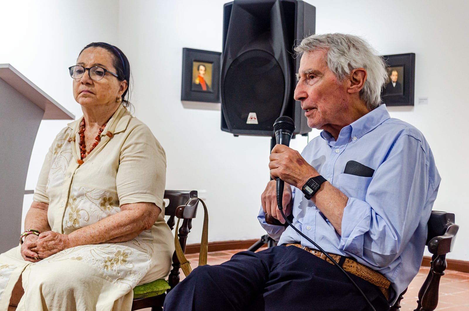 Homenaje al maestro Juan Cárdenas en el natalicio 194 de Simón Bolivar