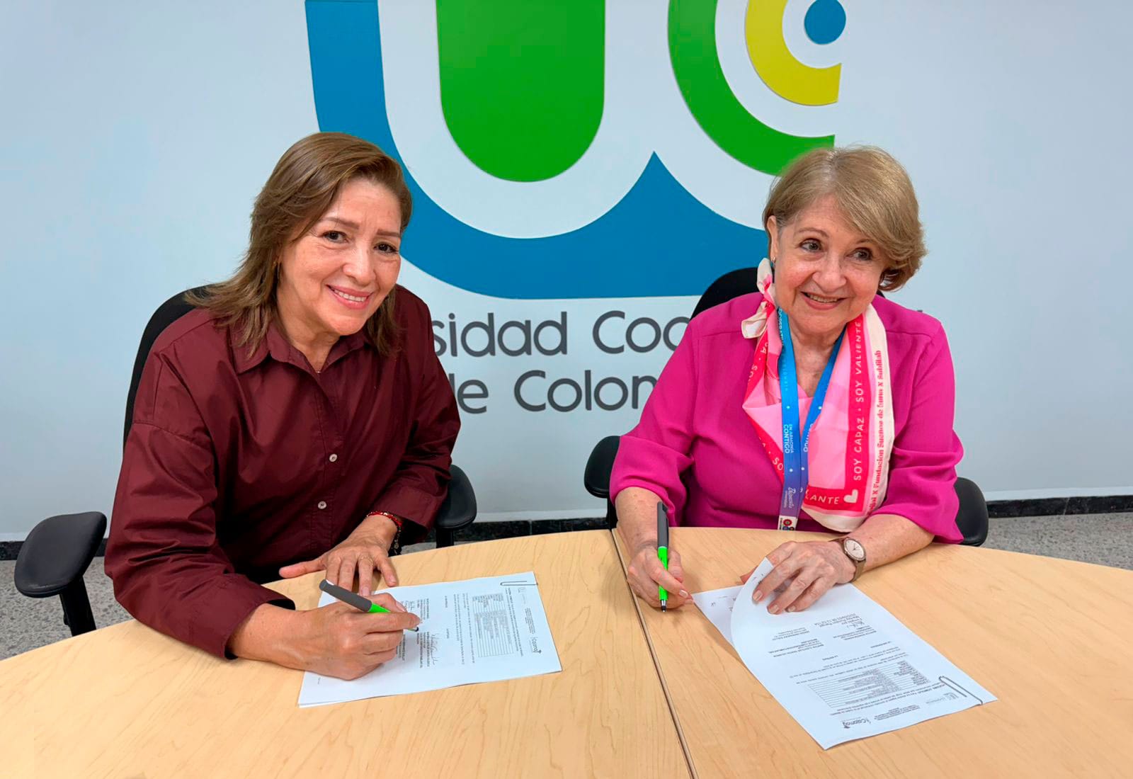 Convenio CAJAMAG-UCC para que egresados del Instituto de Formación técnico de Cajamag ingresen a la Universidad